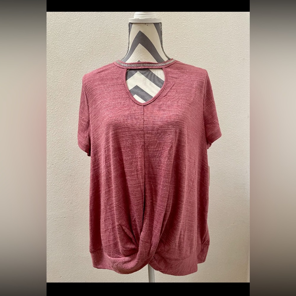 Retrology Blouse - 3 Women’s Berry Color Blouses. NWT. Sizes 1XL and 2XL